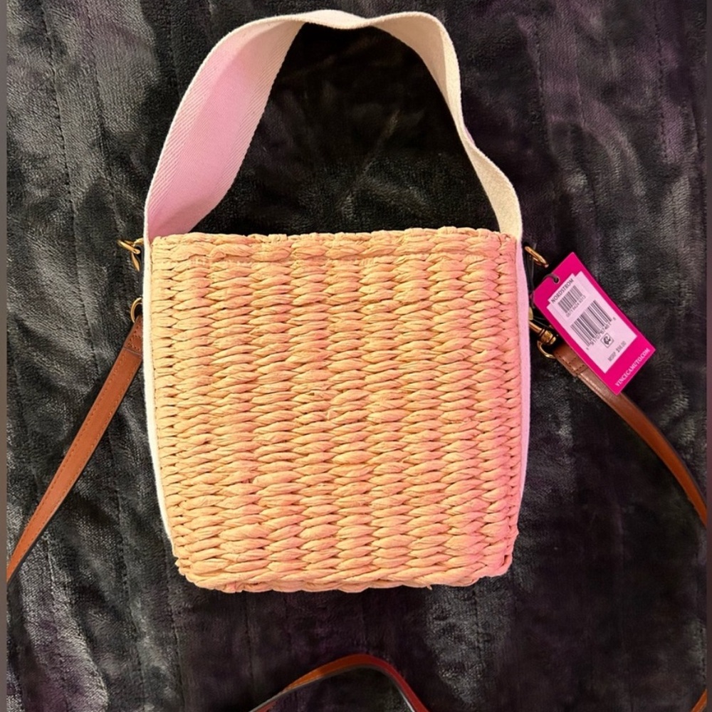 Vince Camuto Paper Straw crossbody Bag